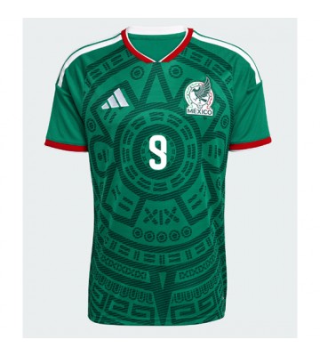 Mexico Raul Jimenez #9 Hjemmebanetrøje VM 2026 Kortærmet